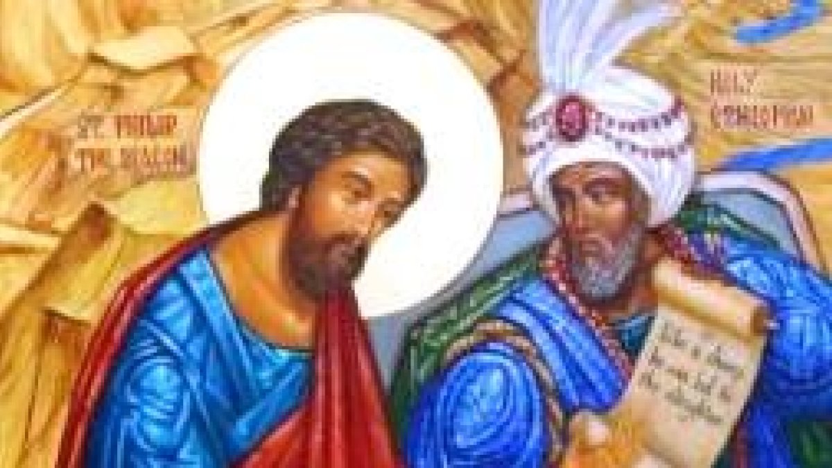 San Felipe y el etíope.