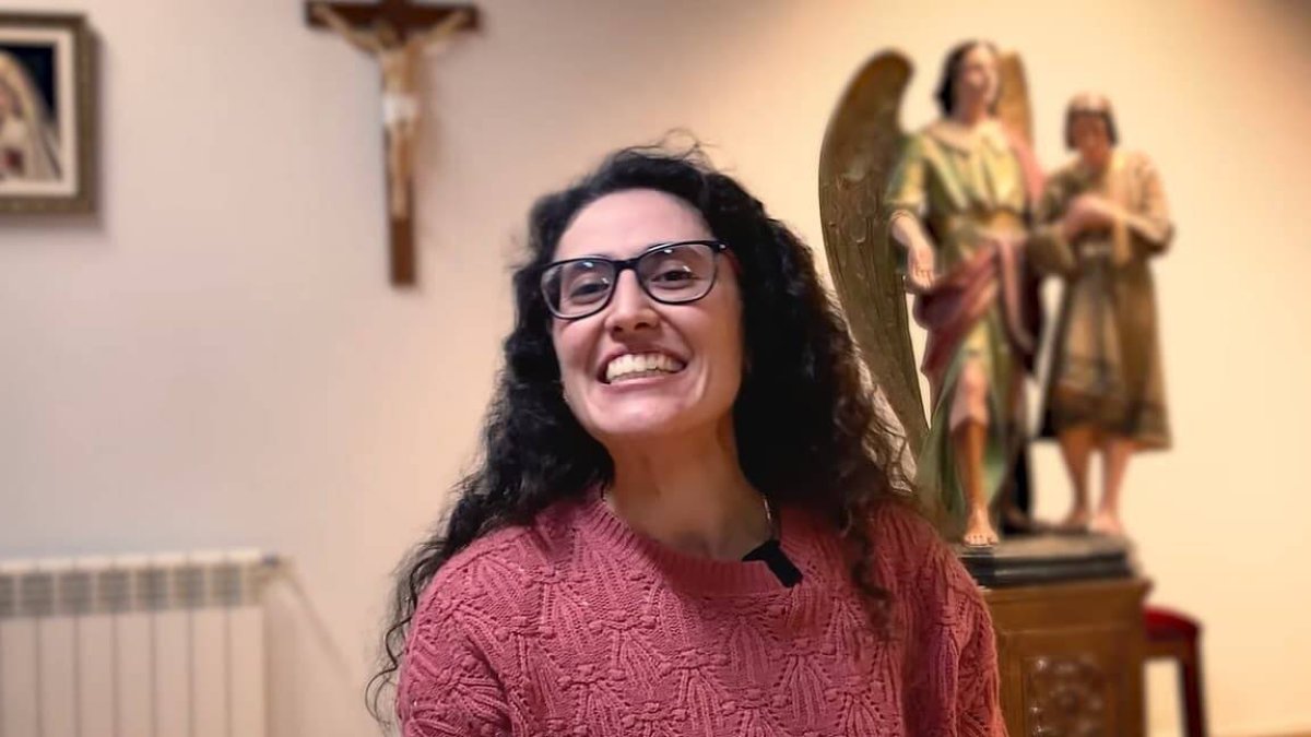 Mercedes Khartabil, de 27 años, ingresó este pasado 5 de febrero en el monasterio de las carmelitas descalzas de Mansión de Paz (La Rioja)