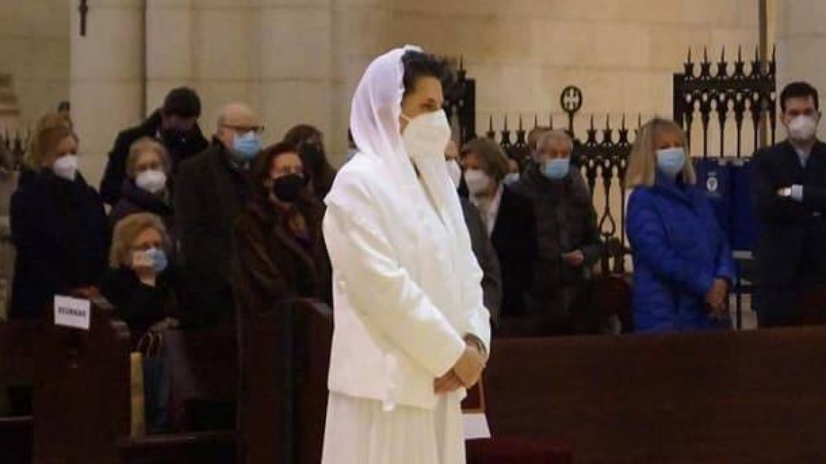 Sonsoles es una de las dos nuevas vírgenes consagradas que hay en Madrid