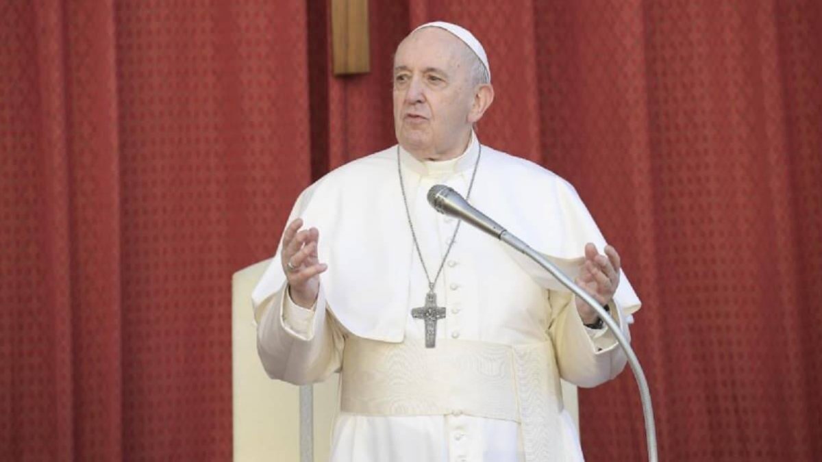 El Papa, desde el Patio de San Dámaso, prosiguió con sus catequesis sobre la oración / Vatican Media