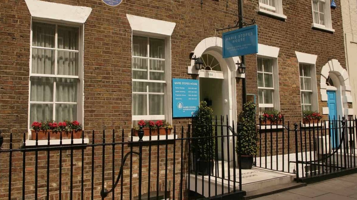 El centro de Marie Stopes llevaba desde 1925 en este edificio londinense