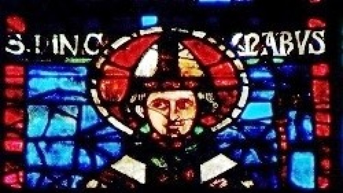 Vidriera de la catedral de Reims. Siglo XX.