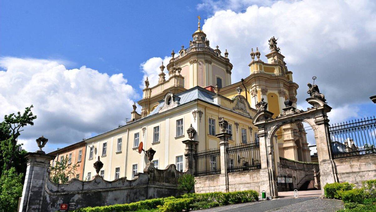 Catedral Greco Católica Ucraniana de San Jorge, en Leópolis.