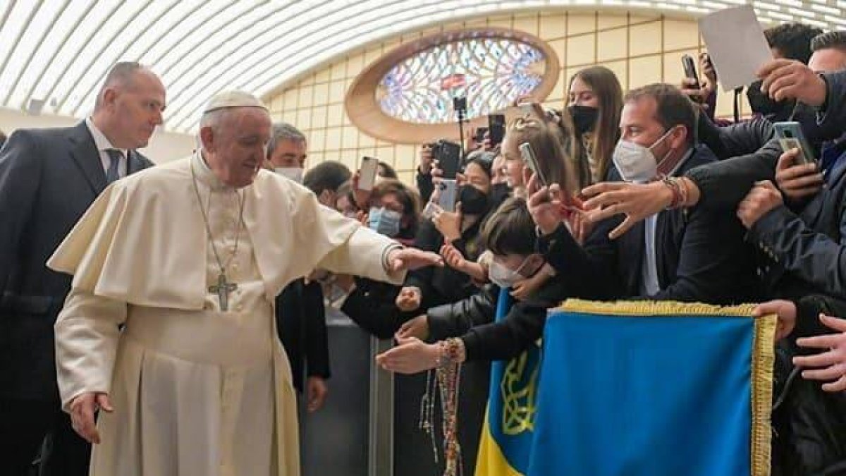 El Papa no se olvidó de Ucrania durante la Audiencia General de este miércoles / Vatican Media