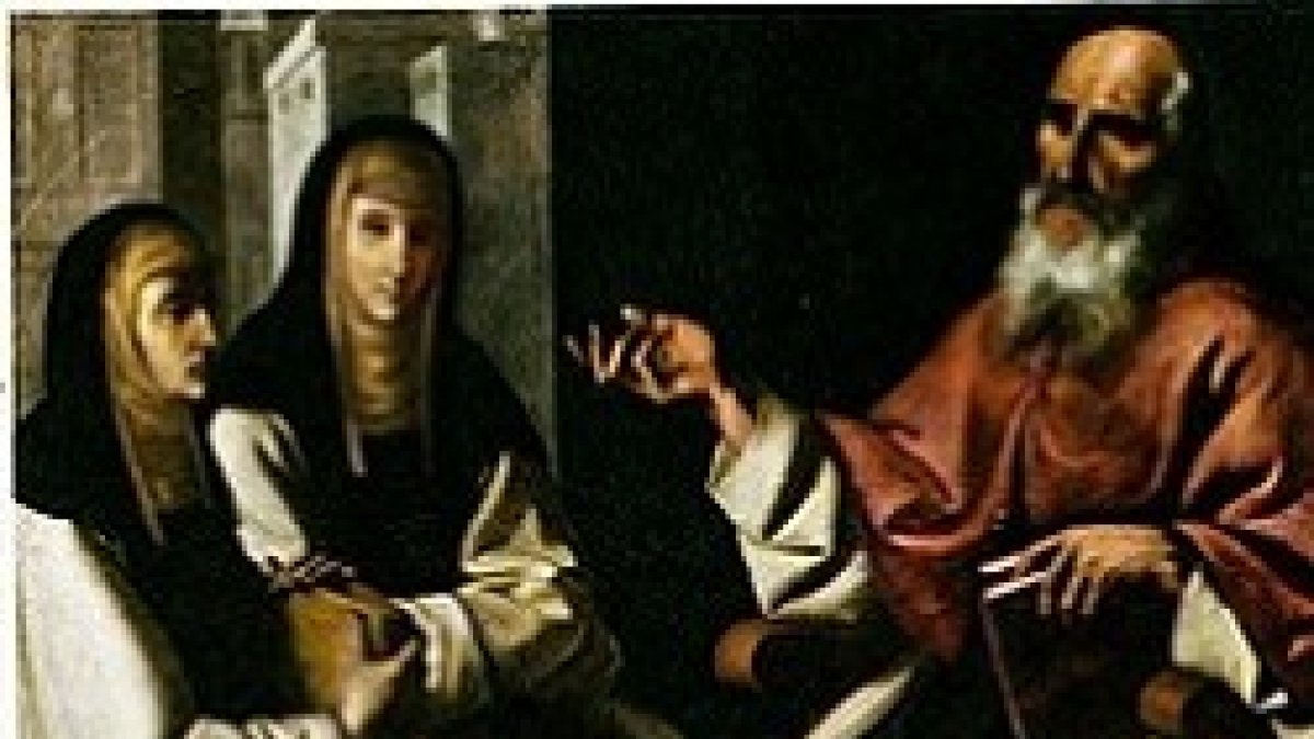 Paula, Eustoquio y Jerónimo.