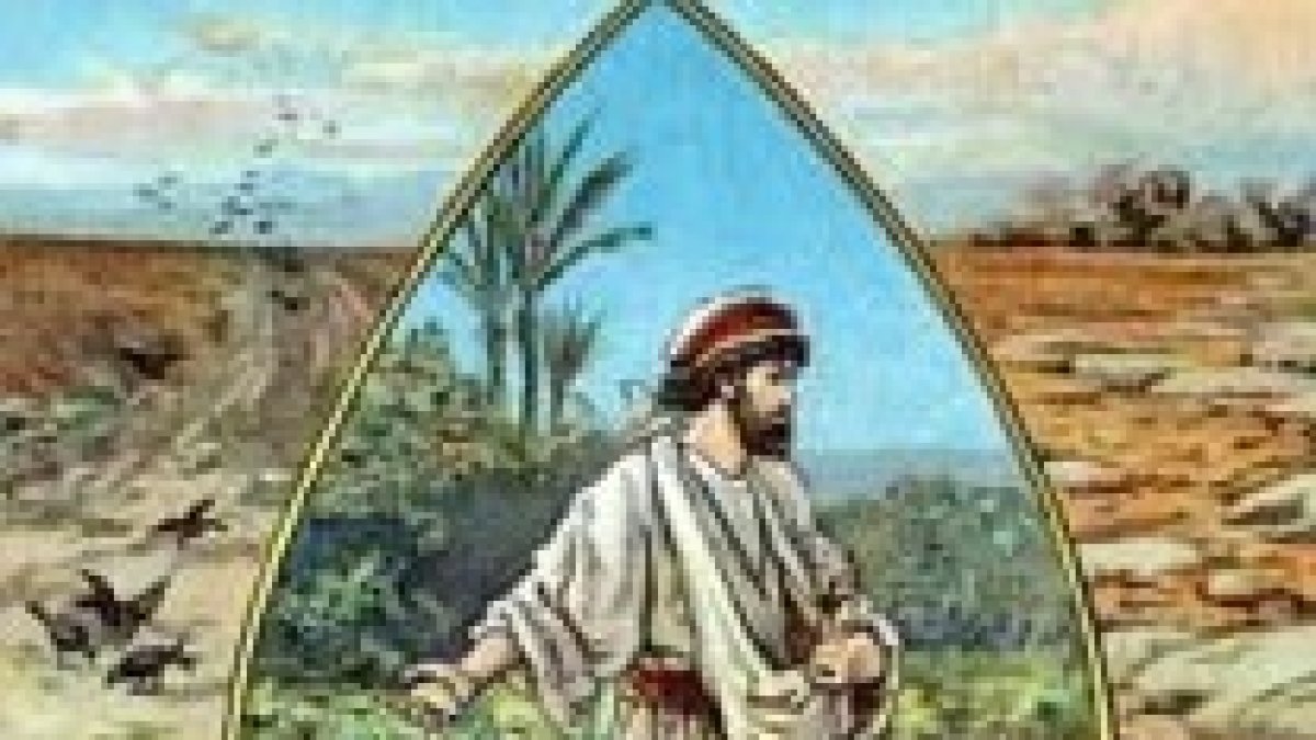 El sembrador siembra la palabra.