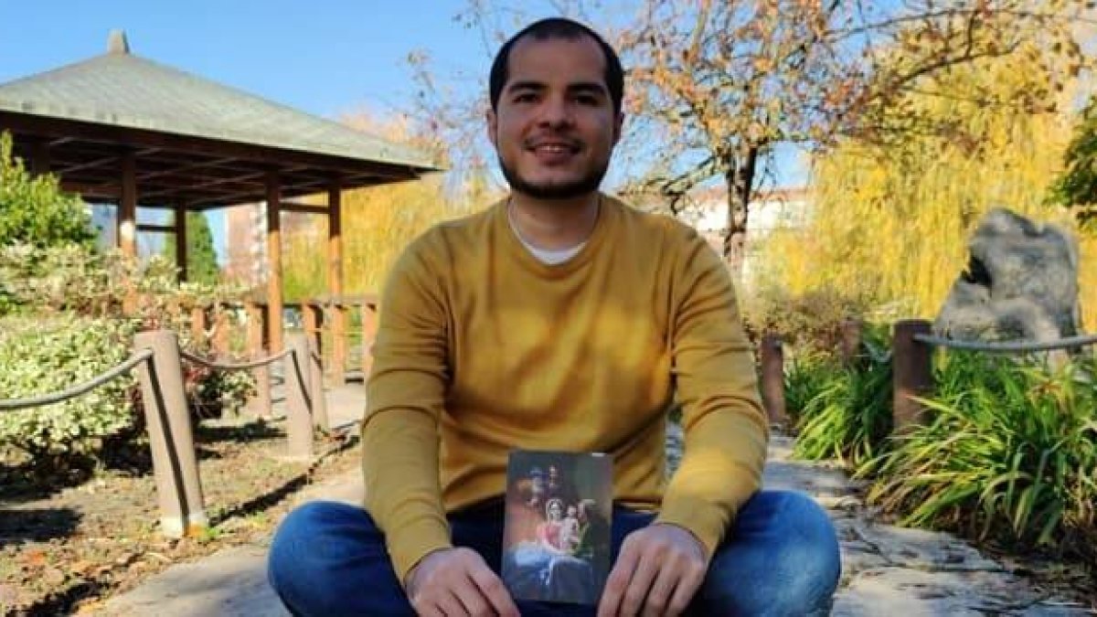 Cleyver, seminarista venezolano de la Diócesis de Punto Fijo estudia en el seminario Bidasoa de Pamplona