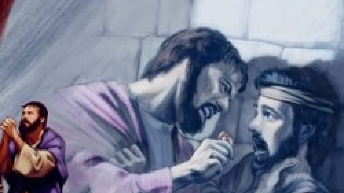 Al salir de allí... le decía: Paga lo que debes.