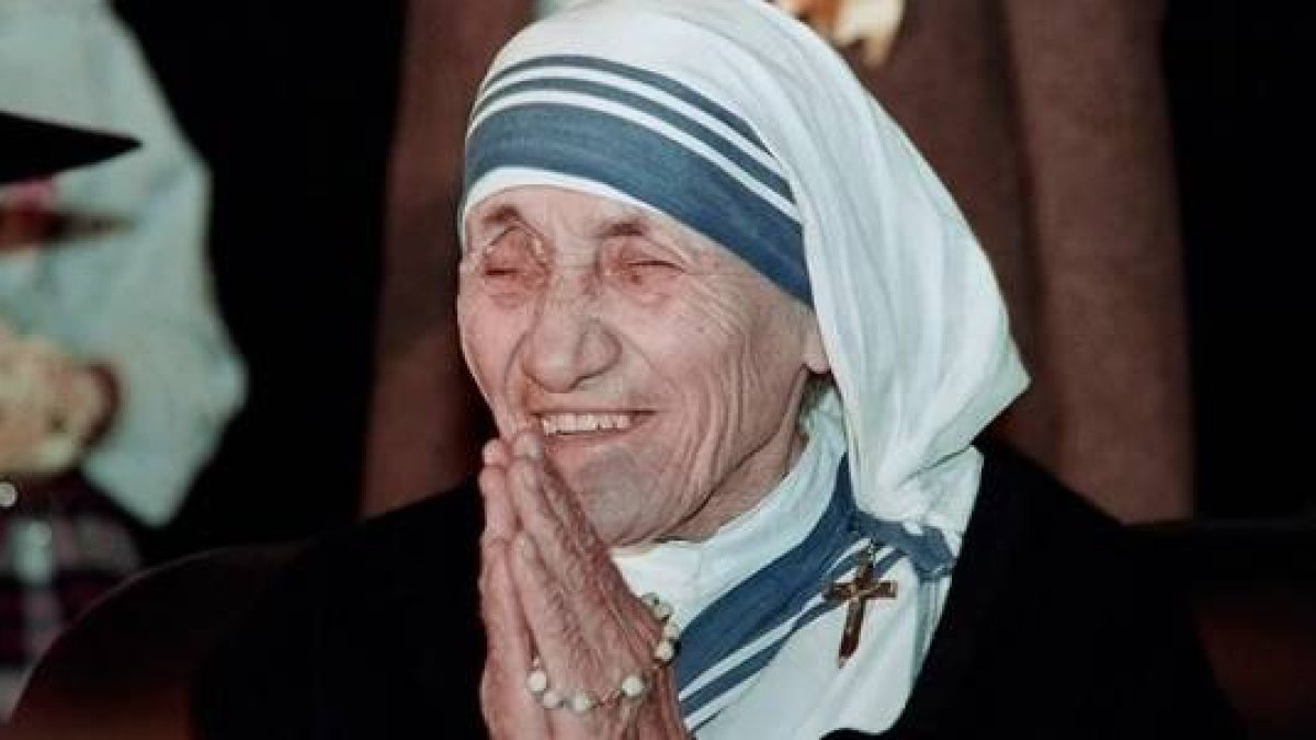 La Madre Teresa fue declarada santa por el Papa Francisco el 4 de septiembre de 2016
