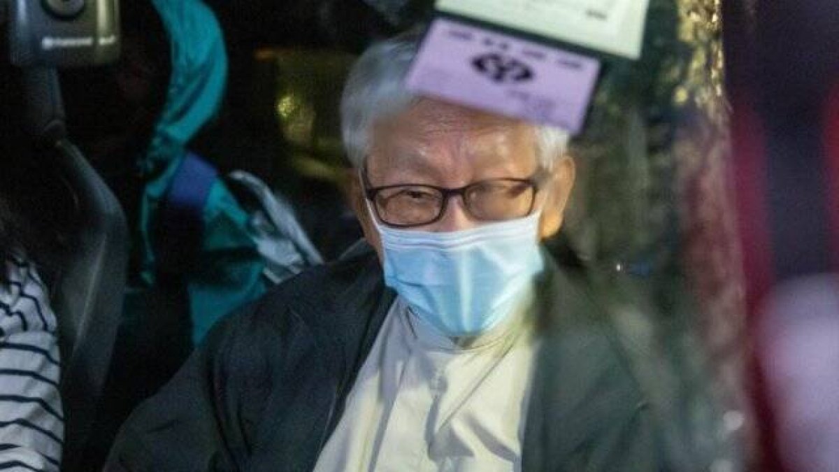 El cardenal Zen fue puesto en libertad la noche de este 11 de mayo, tras pasar horas de arresto acusado de delitos contra la seguridad nacional en Hong Kong (China).