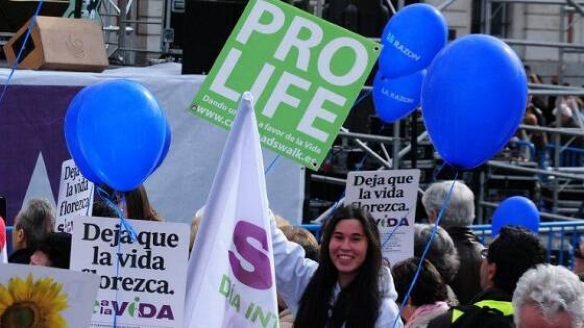 Una marcha Sí a la Vida en 2013... las asociaciones provida nunca se rinden