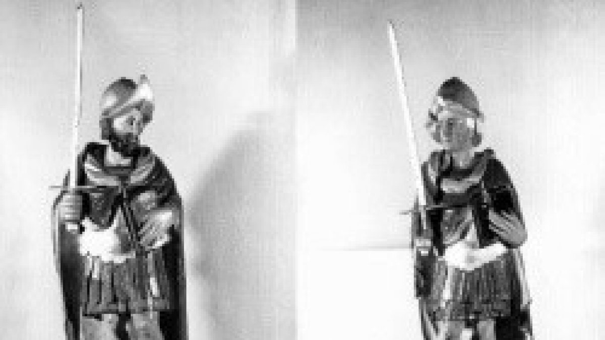 Valerio y Rufino, iglesia de Treignes.