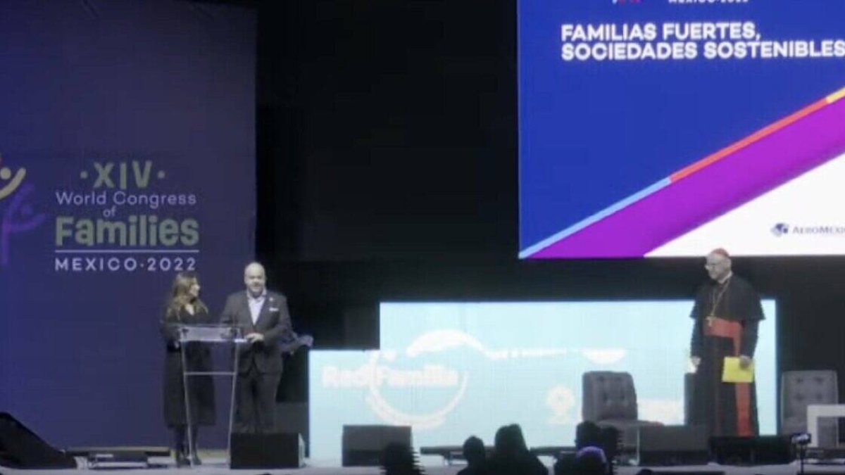 Para los organizadores, el objetivo del evento es fortalecer a la familia como fundamento natural de la sociedad.