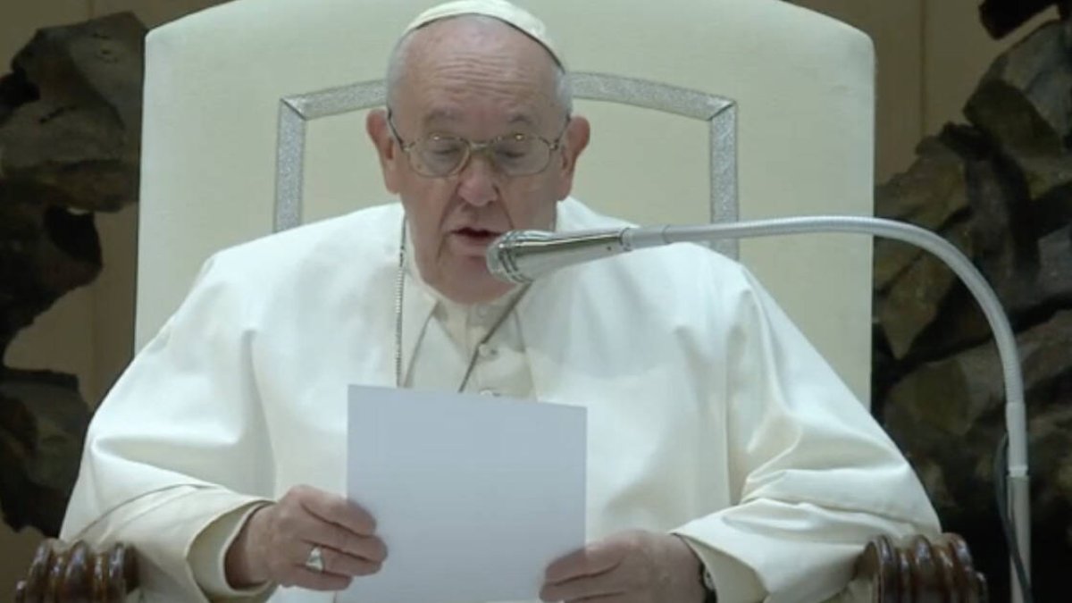 El Papa celebró la habitual Audiencia General de los miércoles en el Aula Pablo VI donde continuó con sus catequesis sobre el discernimiento, concretamente, de