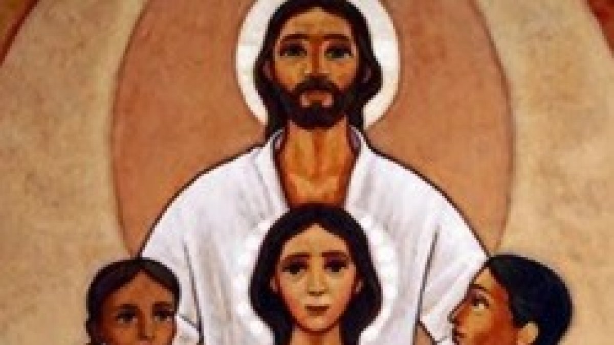 Éstos son mi madre y mis hermanos.