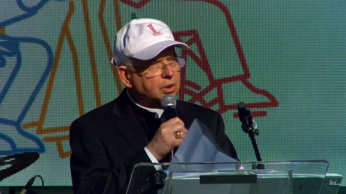 José Gómez, arzobispo de Los Ángeles, es uno de los baluartes del movimiento provida en Estados Unidos. En la imagen, durante el evento OneLife LA promovido por él en su ciudad el pasado mes de enero.