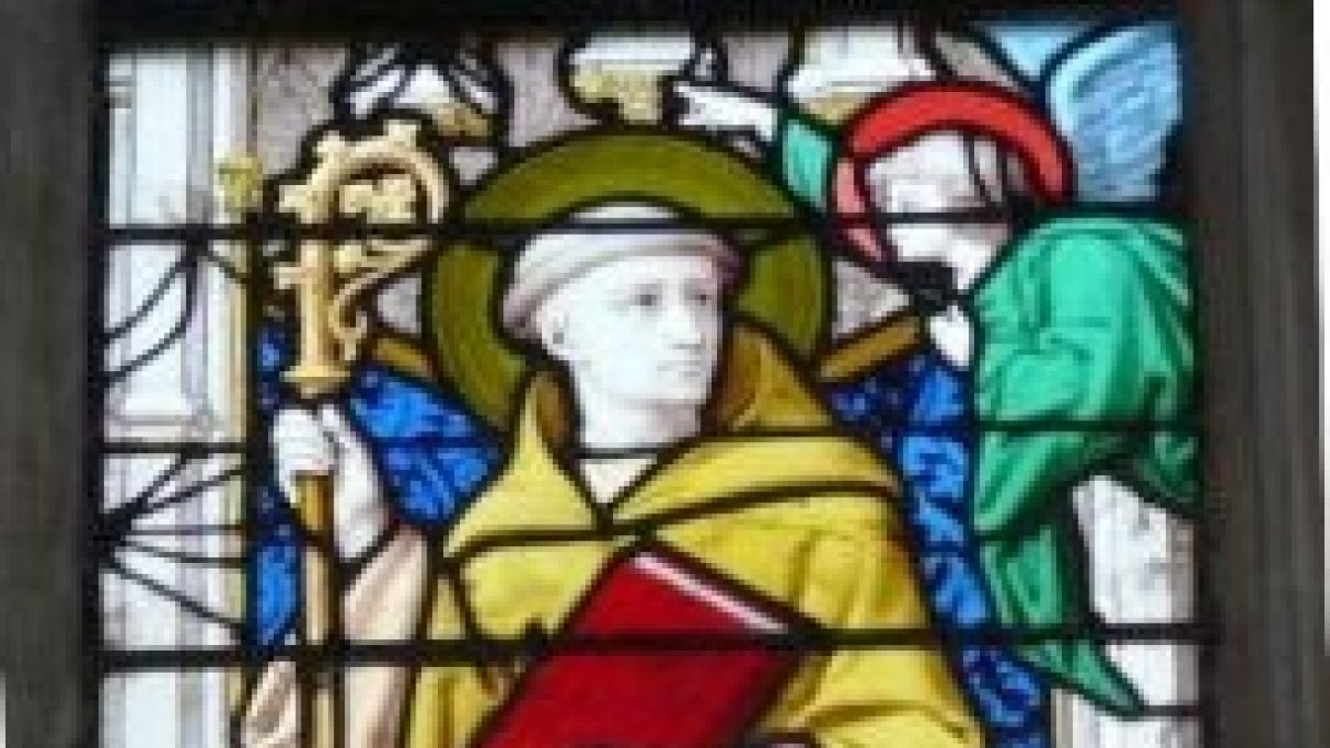 El ángel avisa a Wandrille.