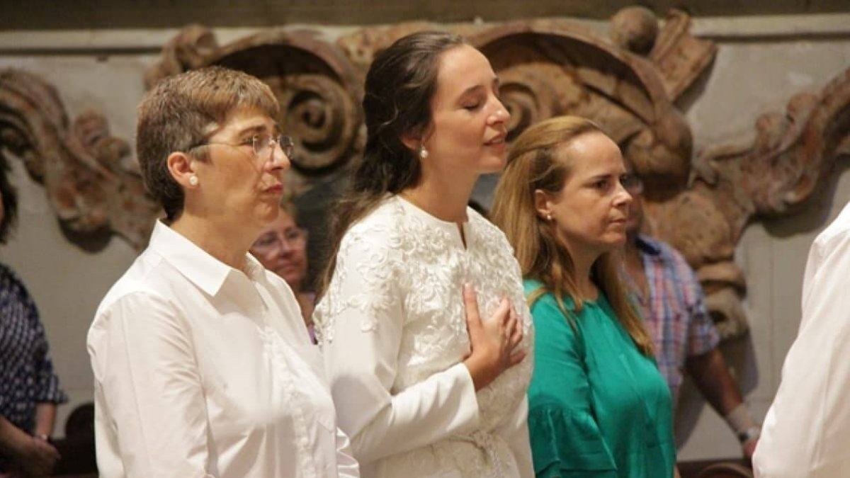 Elisa se convirtió el pasado sábado en la Archidiócesis de Sevilla en virgen consagrada