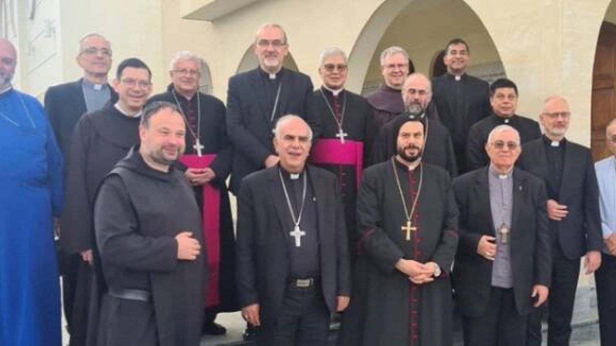 Una reunión de los obispos y vicarios ordinarios de Tierra Santa en octubre de 2022 en Chipre