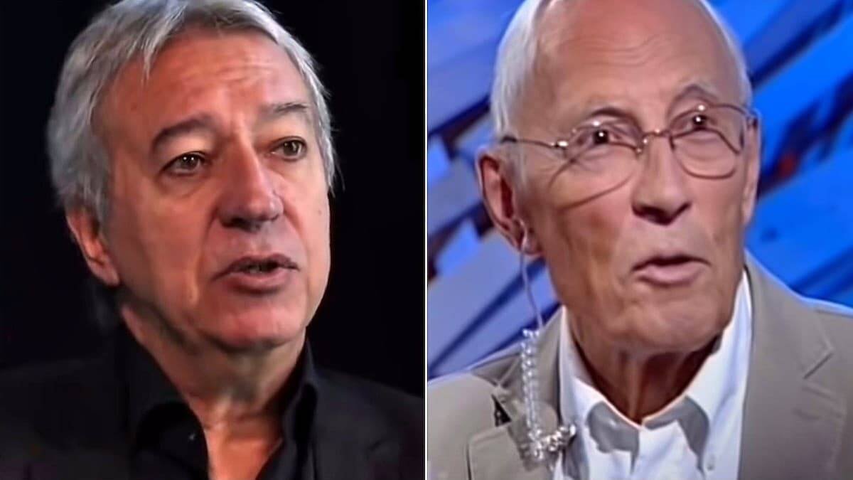 Serge Abad-Gallardo (izquierda) y Maurice Caillet: dos historias similares de pertenencia a la masonería, desengaño y conversión a Cristo, coronadas por una tardía pero buena amistad basada en la fe. Maurice Caillet falleció el pasado mes de noviembre.