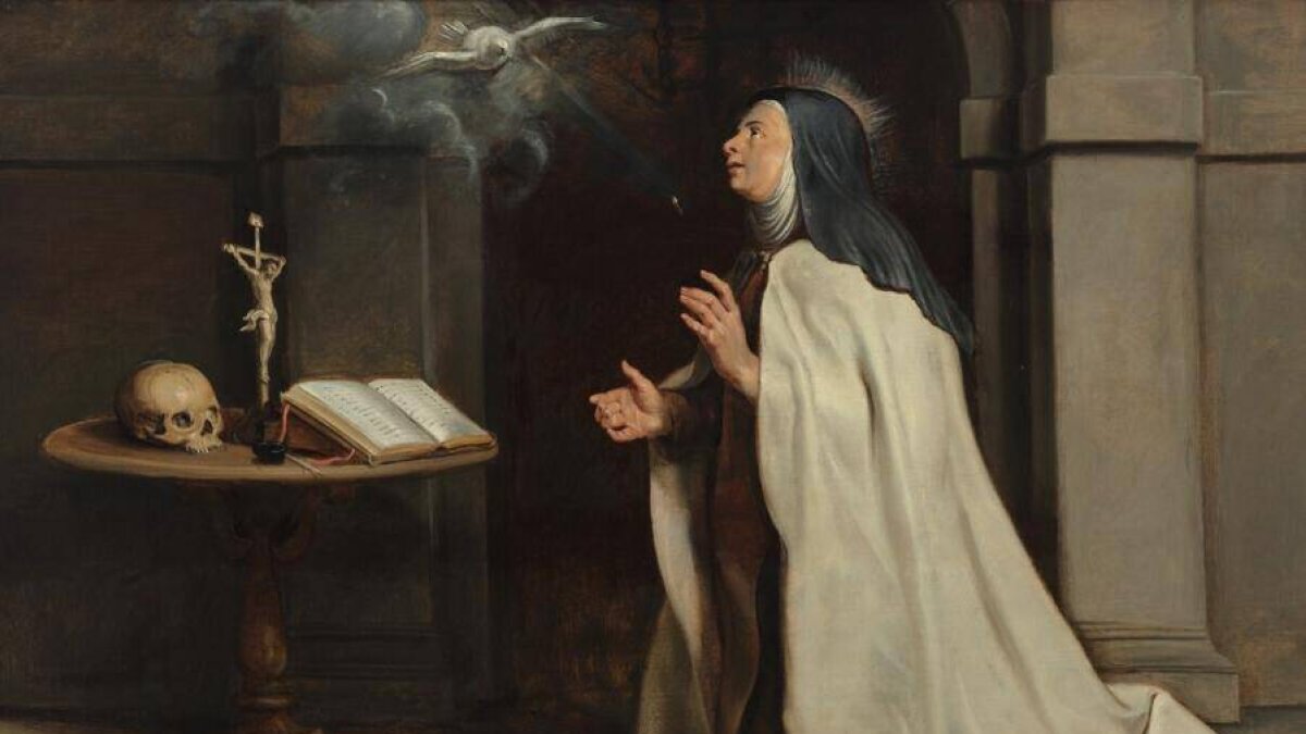 Peter Paul Rubens, 'Visión de Santa Teresa del Espíritu Santo' (1614), Museo Boijmans Van Beuningen (Rotterdam, Países Bajos).