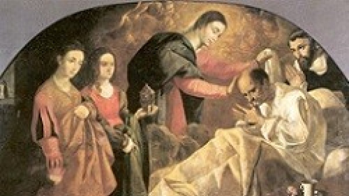 La vestición del Beato Reginaldo.