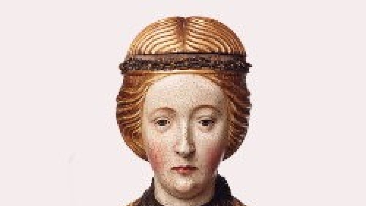 Santa Dorotea. Relicario en Berchem.