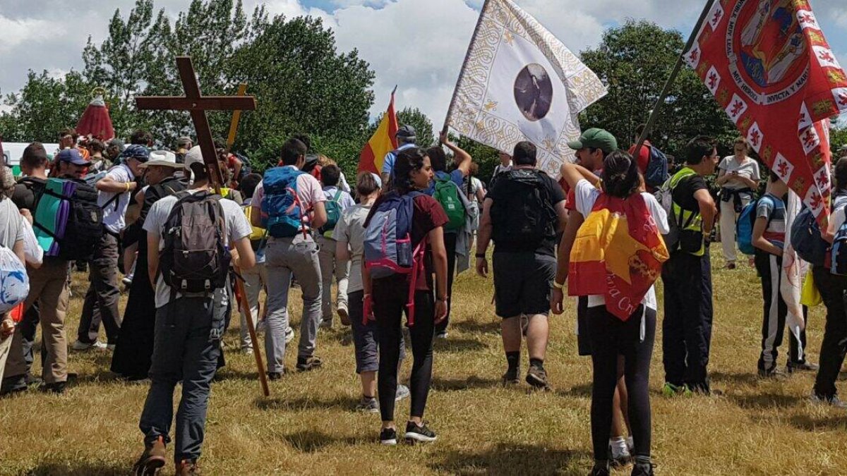 A los pies de la Santina