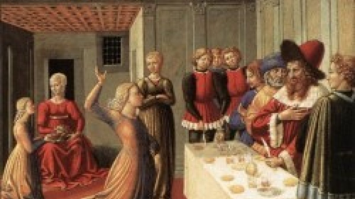 La hija de Herodías entró y danzó.