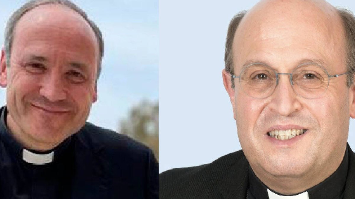 El Papa ha nombrado al sacerdote Antonio Prieto (a la izquierda) nuevo obispo de Alcalá de Henares y a Francisco José Prieto (a la derecha) arzobispo de Santiago de Compostela.