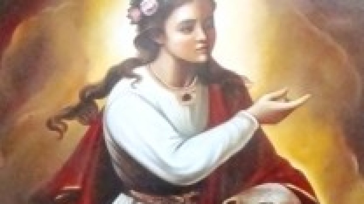 Santa ines, virgen y mártir.
