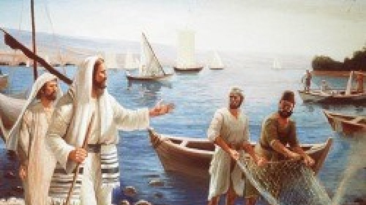 Paseando junto al mar de Galilea vio ...