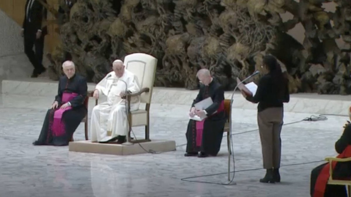 El Papa celebra su primera Audiencia General en el Vaticano tras su viaje a RD Congo y Sudán del Sur: 