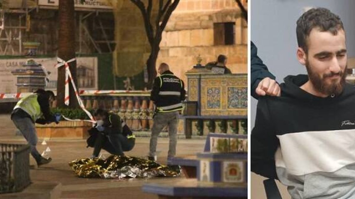 Yazin Kanza, detenido por la Policía en Algeciras como sospechoso de los ataques a dos iglesias y de matar a un sacristán a machetazos