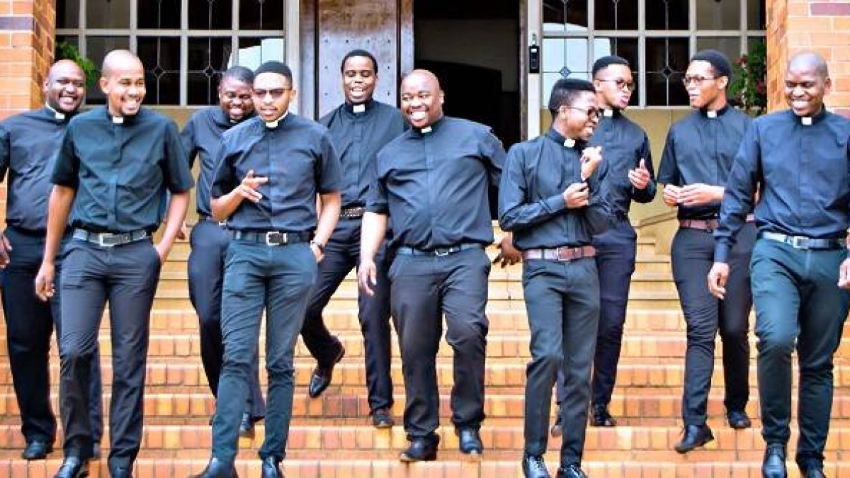 Seminaristas en Sudáfrica, foto de Mlungisi Mabe