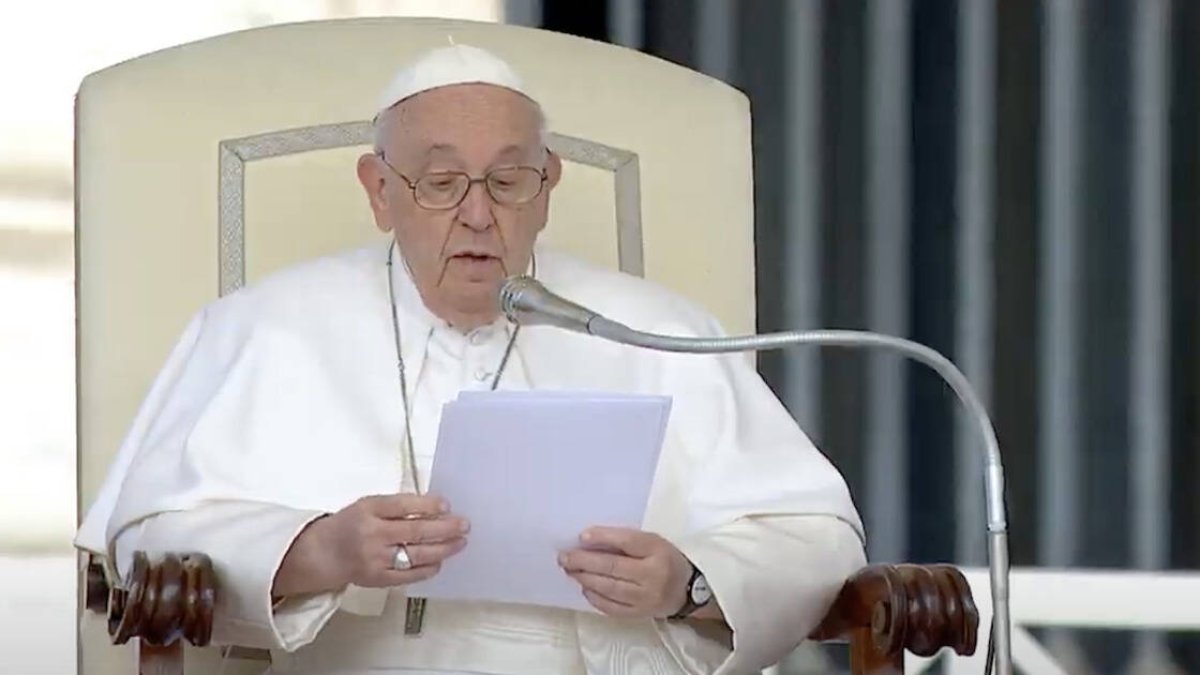 El Papa celebró este miércoles la primera Audiencia General en el Vaticano tras regresar de Hungría: