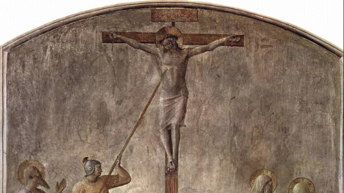 La lanzada. Fra Angelico.