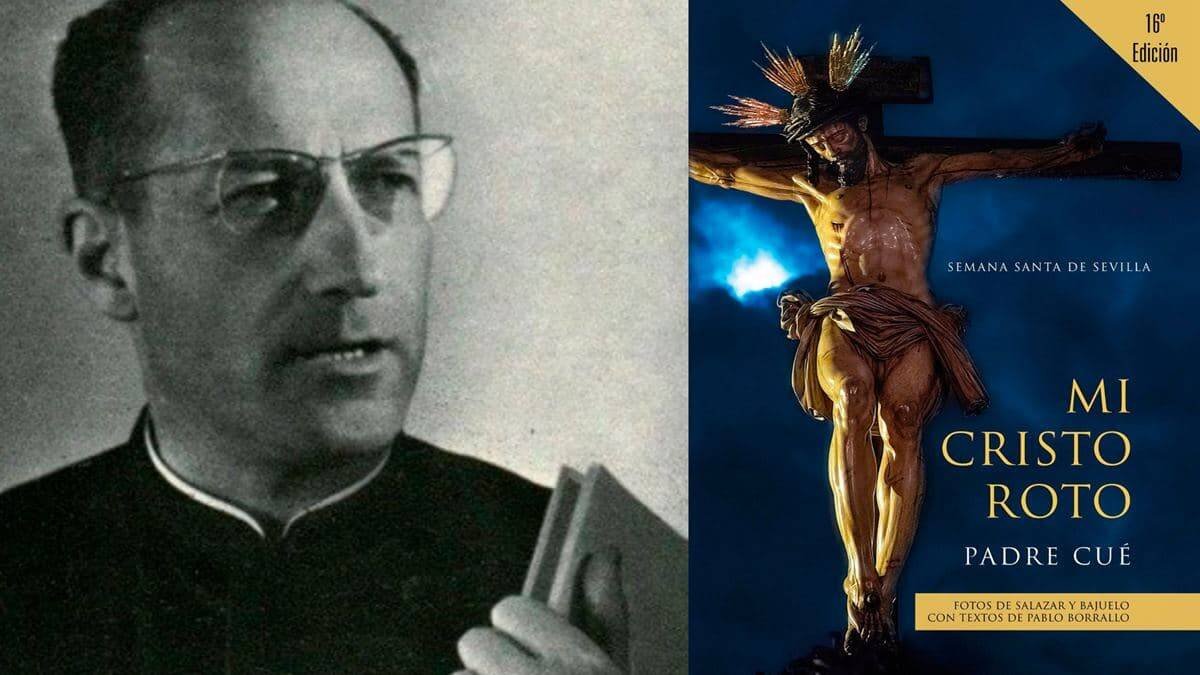 'Mi Cristo roto' es una obra poética del padre Ramón Cué, S.I. (1914-2001) publicada en 1963 y desde entonces reimpresa numerosas veces. La última edición es una presentación de gran belleza gráfica basada en la imaginería sevillana de la Cruz.