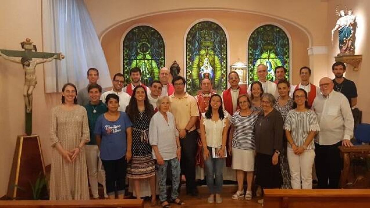 Participantes de los ejercicios de mes completo de 2022, en la espiritualidad del Corazón de Cristo