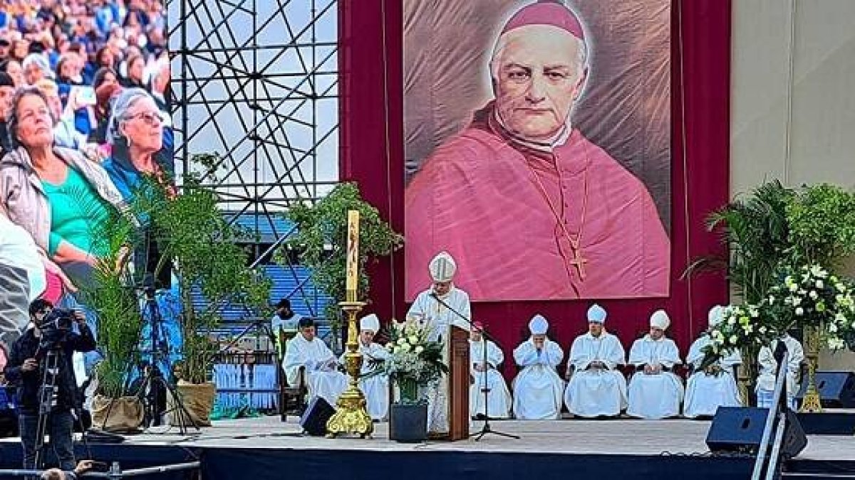 Beatificación del obispo Jacinto Vera en Montevideo