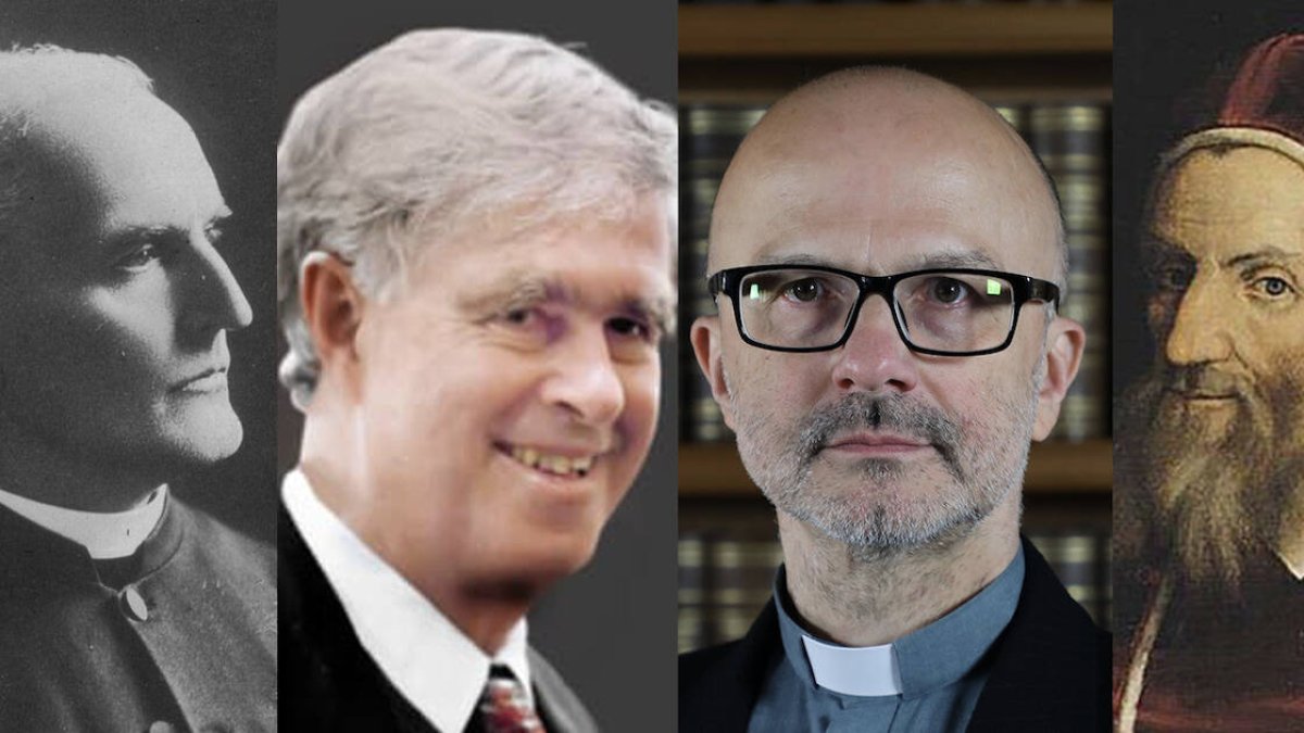 De izquierda a derecha, los jesuitas Johann Hagen, Bill Stoeger y Robert Janusz, junto al Papa Gregorio XIII. La Unión Internacional de Astronomía (IAU) acaba de publicar el último lote de asteroides descubiertos.