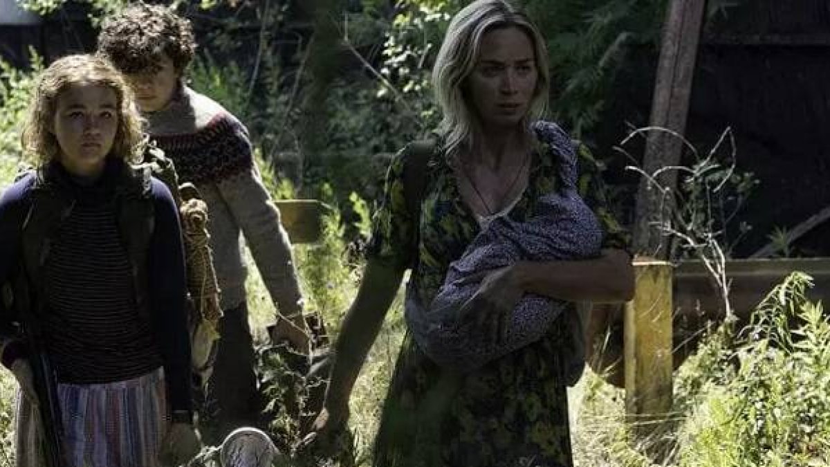 La sufrida familia de la postapocalíptica película Un Lugar Tranquilo