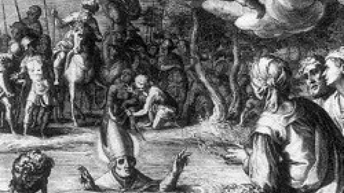 Martirio de San Quirino.