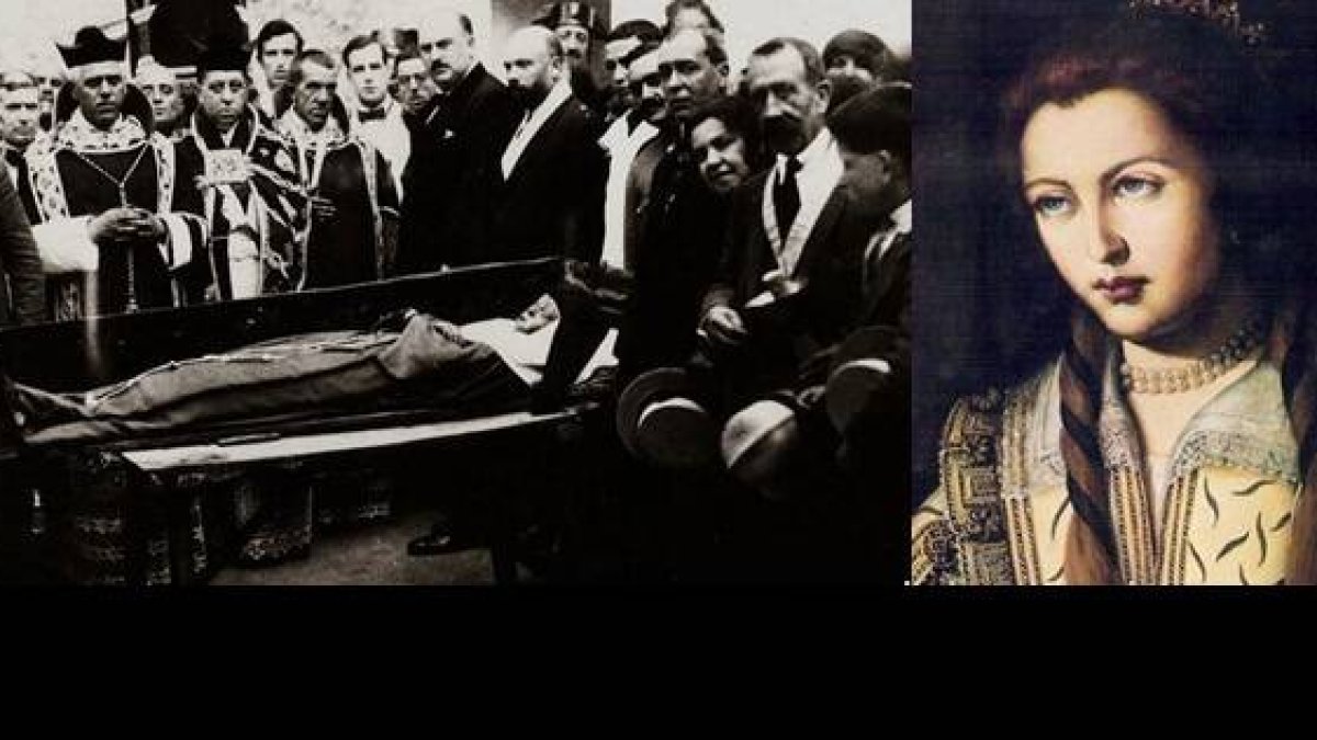 En 1926 se exhibieron en Torrijos los restos incorruptos de la ahora Venerable Teresa Enríquez de Alvarado - foto torrijosysucomarca.blogspot.com