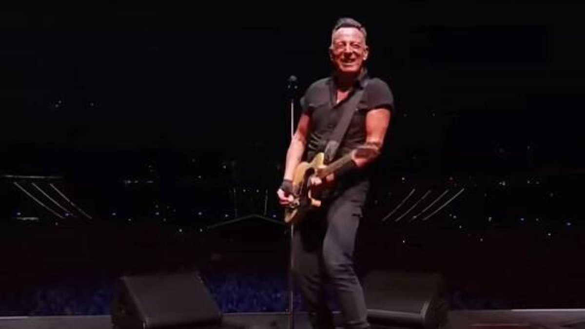 Bruce Springsteen en Barcelona en abril de 2023