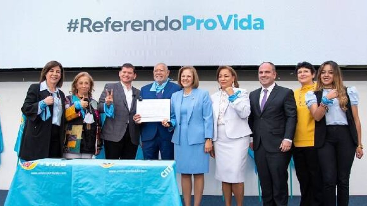 Los impulsores del Referendo Provida en Colombia han conseguido más de 1 millón de firmas