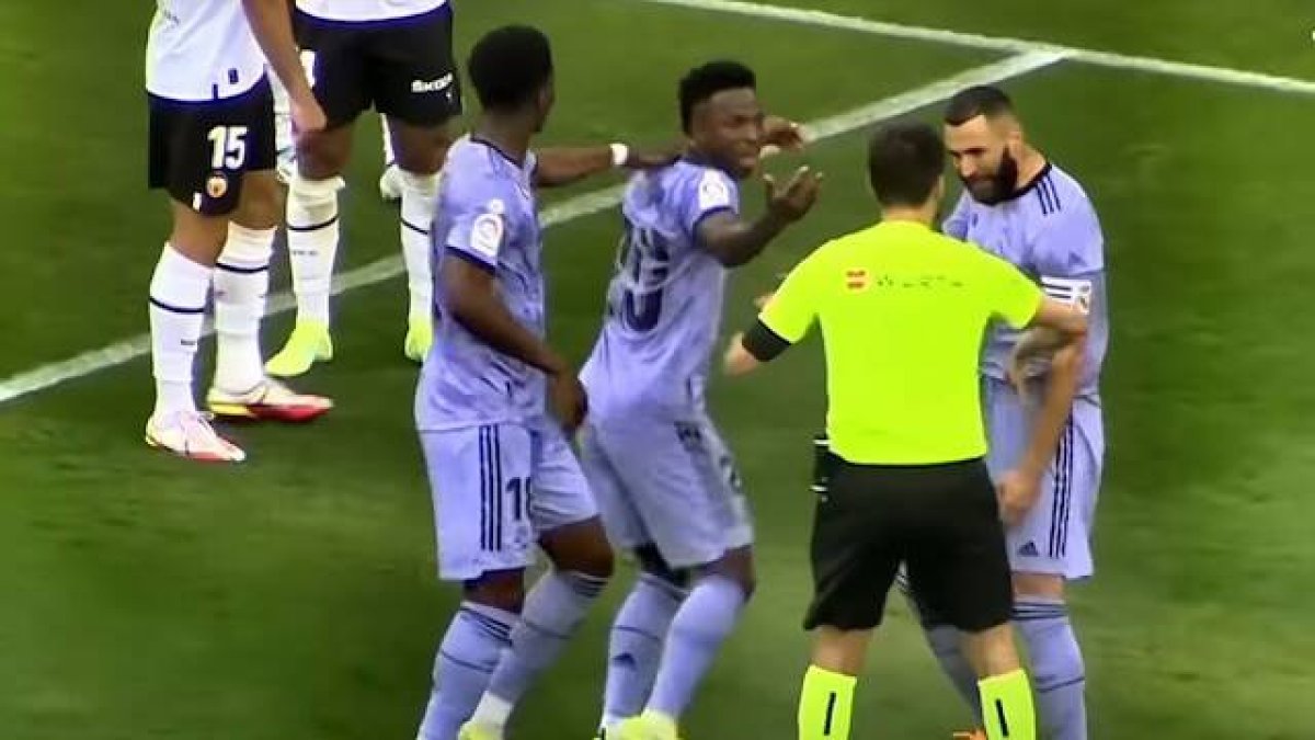 Los insultos a Vinicius en Mestalla durante el Valencia-Real Madrid del 21 de mayo tuvieron una enorme repercusión nacional e internacional.