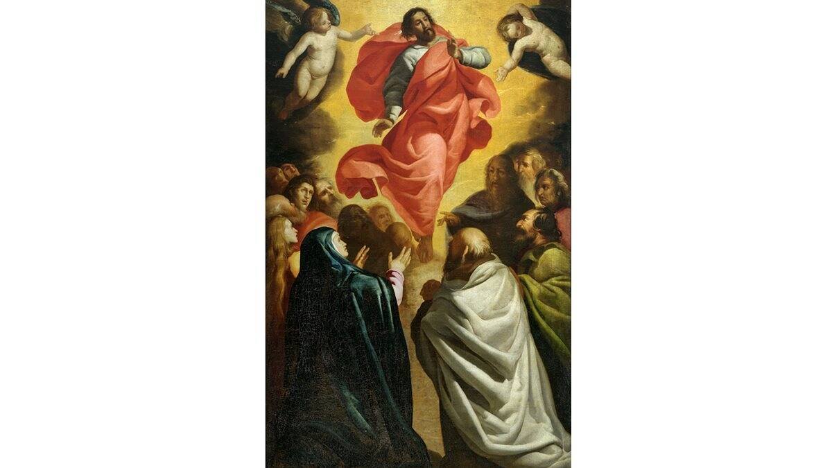 'Ascensión del Señor' de Antonio de Lanchares (1620). Museo del Prado.