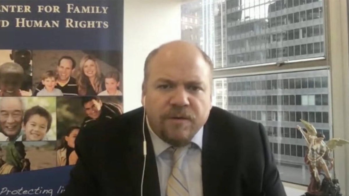 El jurista Stefano Gennarini representa en Nueva York a C-Fam (Center for Family & Human Rights), desde donde defiende la vida, la familia y los valores cristianos.