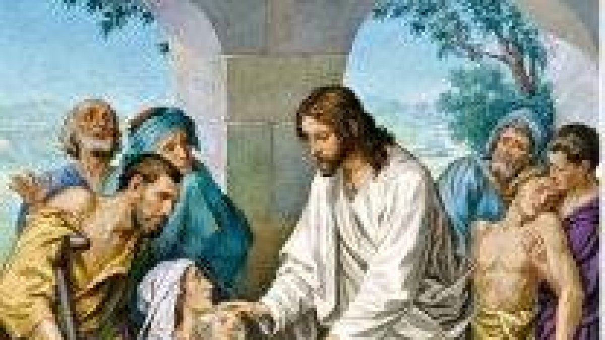 Jesús con los enfermos
